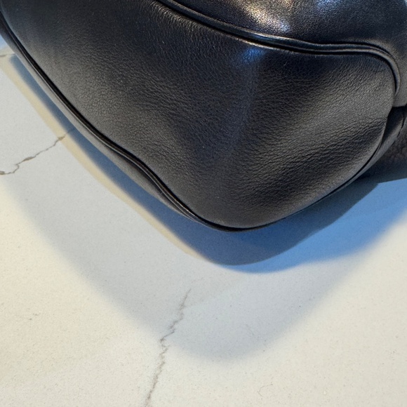 GUCCI: All Leather Black Jackie Hobo, Vintage - Picture 12 of 16